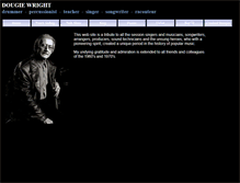 Tablet Screenshot of dougiewright.com